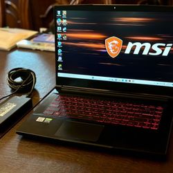 Msi Gaming Laptop 3060 / i5-10500H /1080p 144hz