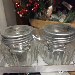 8- 2pack Glass Hanging Jars