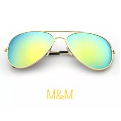 M&M Aviator sunglasses Mirrored
