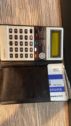 Casio Alarm Calculator