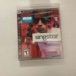 Sing Star For PS3 Unopened 
