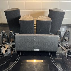 Used Polk Audio Surround Sound Speakers