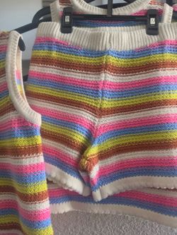 4T 5T girls crochet outfit