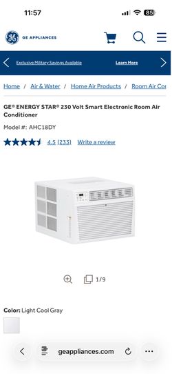 GE Window AC Unit
