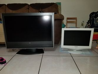 2 teles una de 32 y una de 19