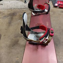 K2 Dakine Snowboard With Bindings