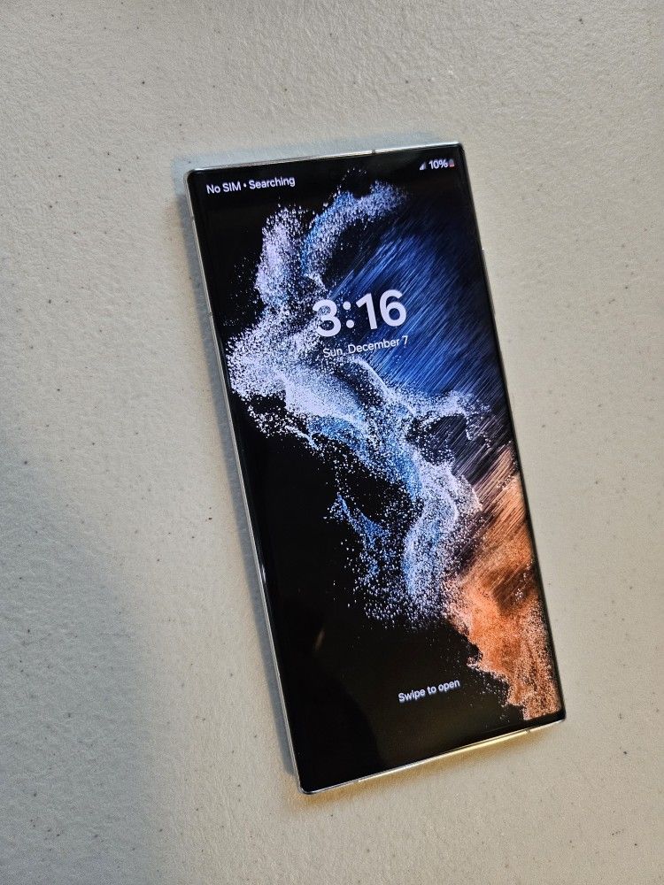 Samsung Galaxy S22 ULTRA 5G 256 GB UNLOCKED Work Very Well Perfect Condition