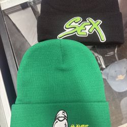 Chrome And Gucci Beanies