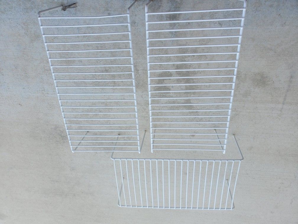 Mainstays Adult Metal Kitchen Pantry Organization Wire Stacking Single Shelf