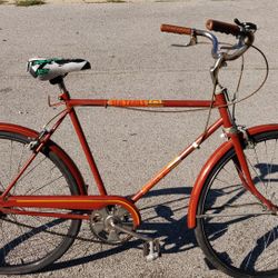 Old Big Bike Huffy Sea Trails 3 Speed