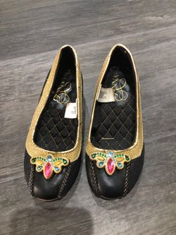 Disney Anna costume shoes size 9/10