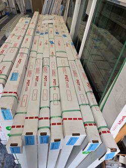 Brand New 139W x 119H PGT Impact Sliding Glass Door (Complete Kit)