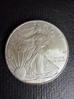 2010 American Silver Eagle, 1oz .999 Silver