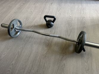Curl Bar /kettle Bell
