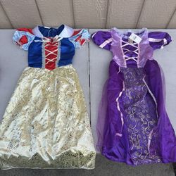 New W Tags Club Tabby Rapunzel & Snow White Little Girls Halloween Costume Just Dress Size Available 3-4 4-5 6-7 