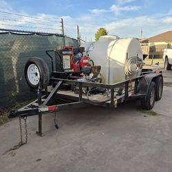 Commercial Pressure Washer 2024 Trailer W/ Title