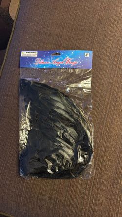 Black angel wings for kids