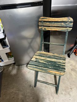 Antique Folding Chair