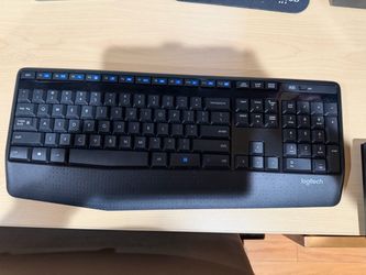 Logitech Wireless Keyboard with Wrist Rest