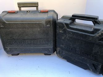 Porter cable worm drive circular saw and 18ga brad nailer and air compressor.