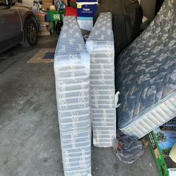 Two twin size Box Spring or put it together makes king size box springs. $85 or best offer 