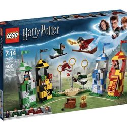 LEGO HARRY POTTER 75956 QUIDDITCH MATCH RETIRED PRODUCT ALL PIECES 