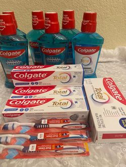 Toothpaste and mouthwash