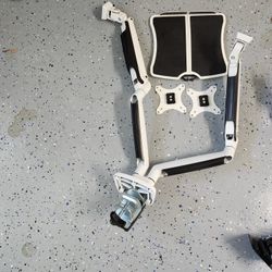 Dual Monitor Arm and Laptop Rest Stand