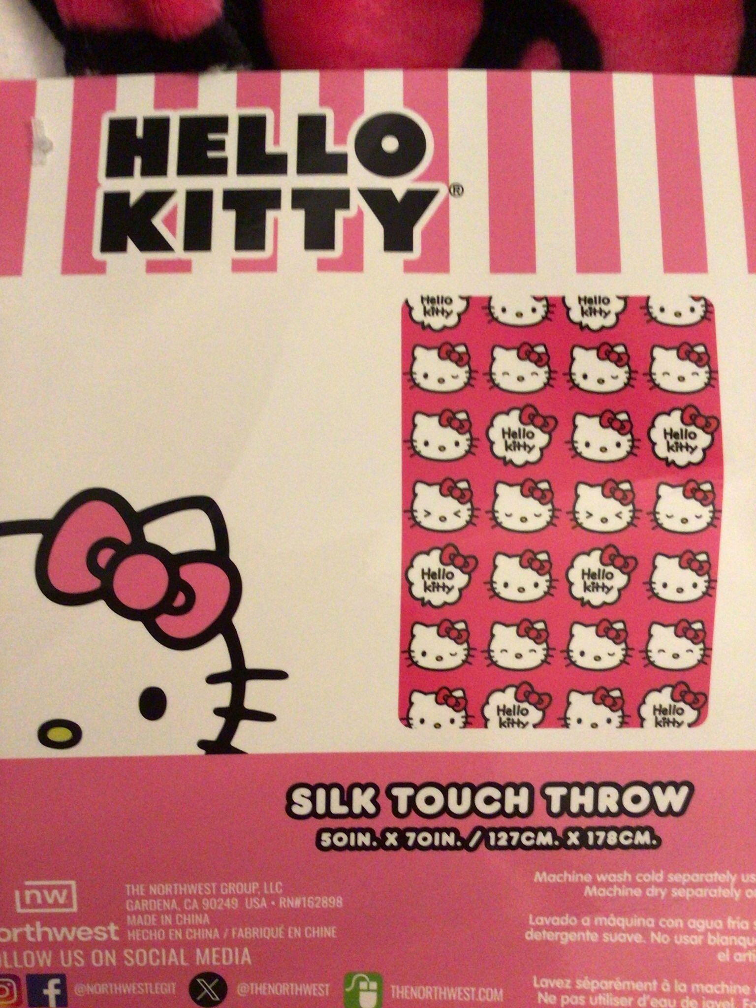 Hello Kitty Soft Touch Blanket