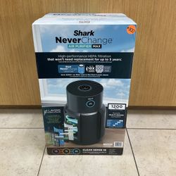 SHARK NEVER CHANGE AIR PURIFIER MAX.
