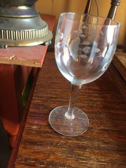 Princess house crystal Heritage glasses
