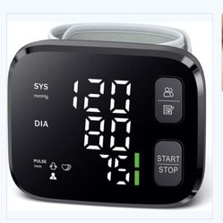 Wrist blood pressure monitor