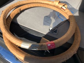 Vintage bicycle tires found on attic