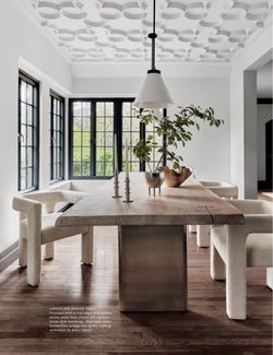 CB2 Live Edge Wooden Dining Table Crate & Barrel