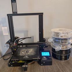 Ender 3 Creality 3D Printer with Filament