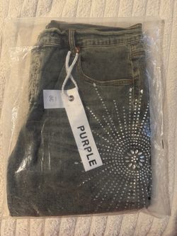 Purple shorts size 36