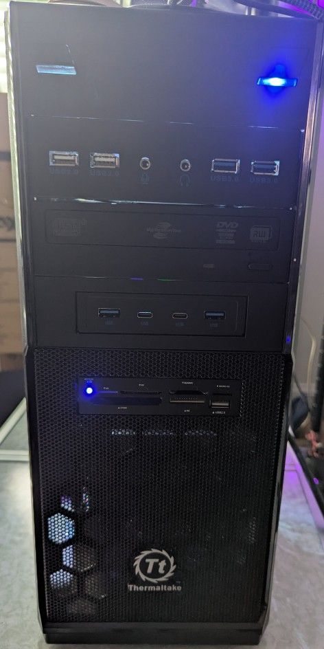Custom Low Spec Gaming PC - Ryzen 5 1600-RX 570-16G RAM-512GB NVMe-1TB HDD