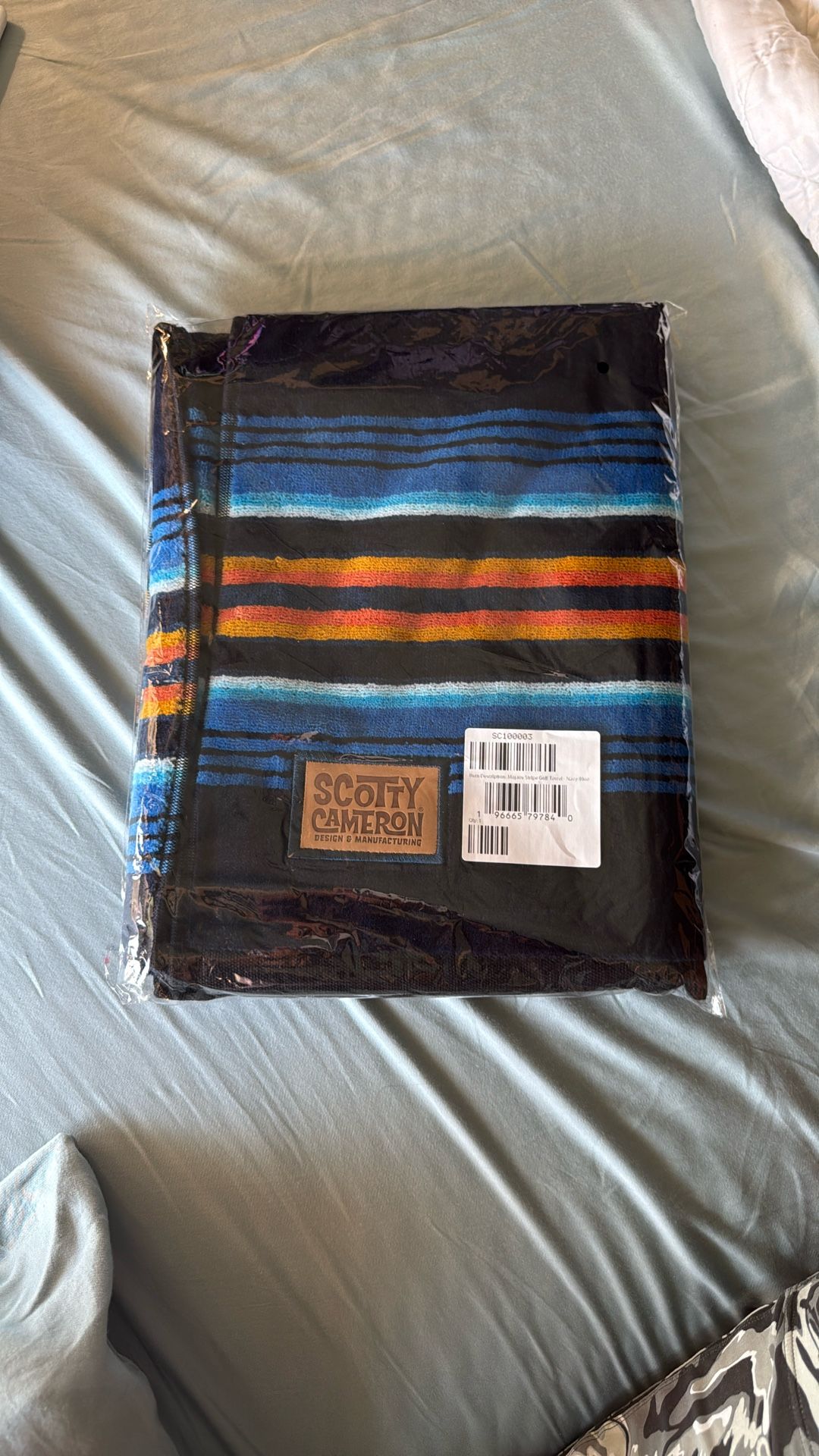 Titleist Scotty Cameron Towel Mojave stripe