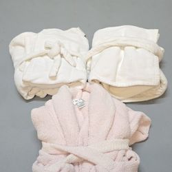 Beauty Beige Bath Robes. Different Sizes.  3 For $10