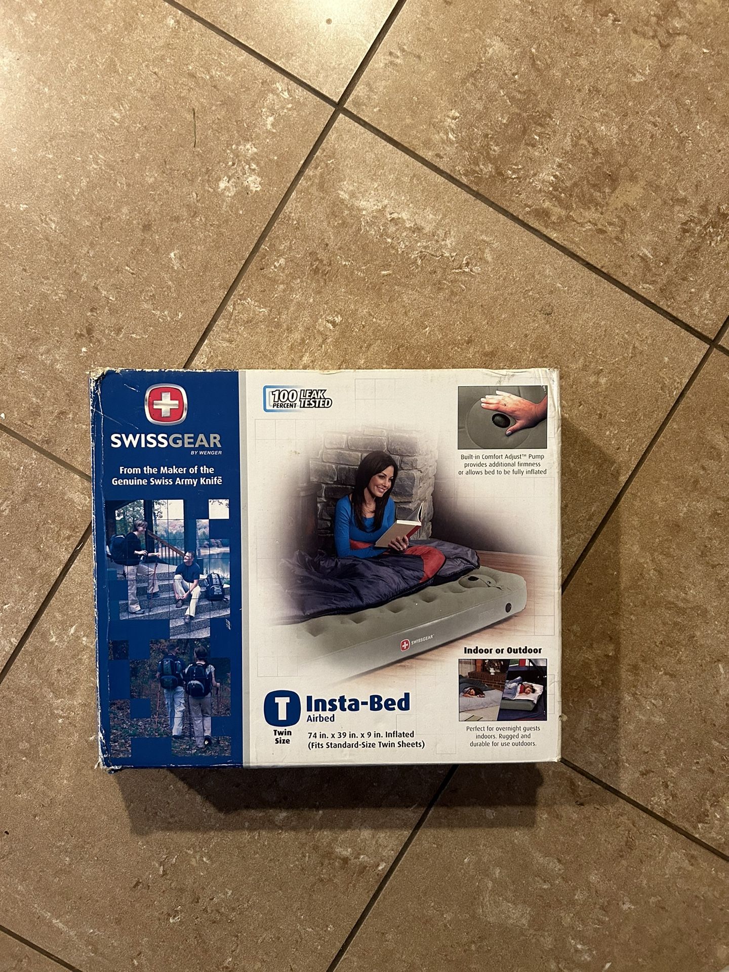 SwissGear Insta-Bed Airbed - Twin Size - NEW!!