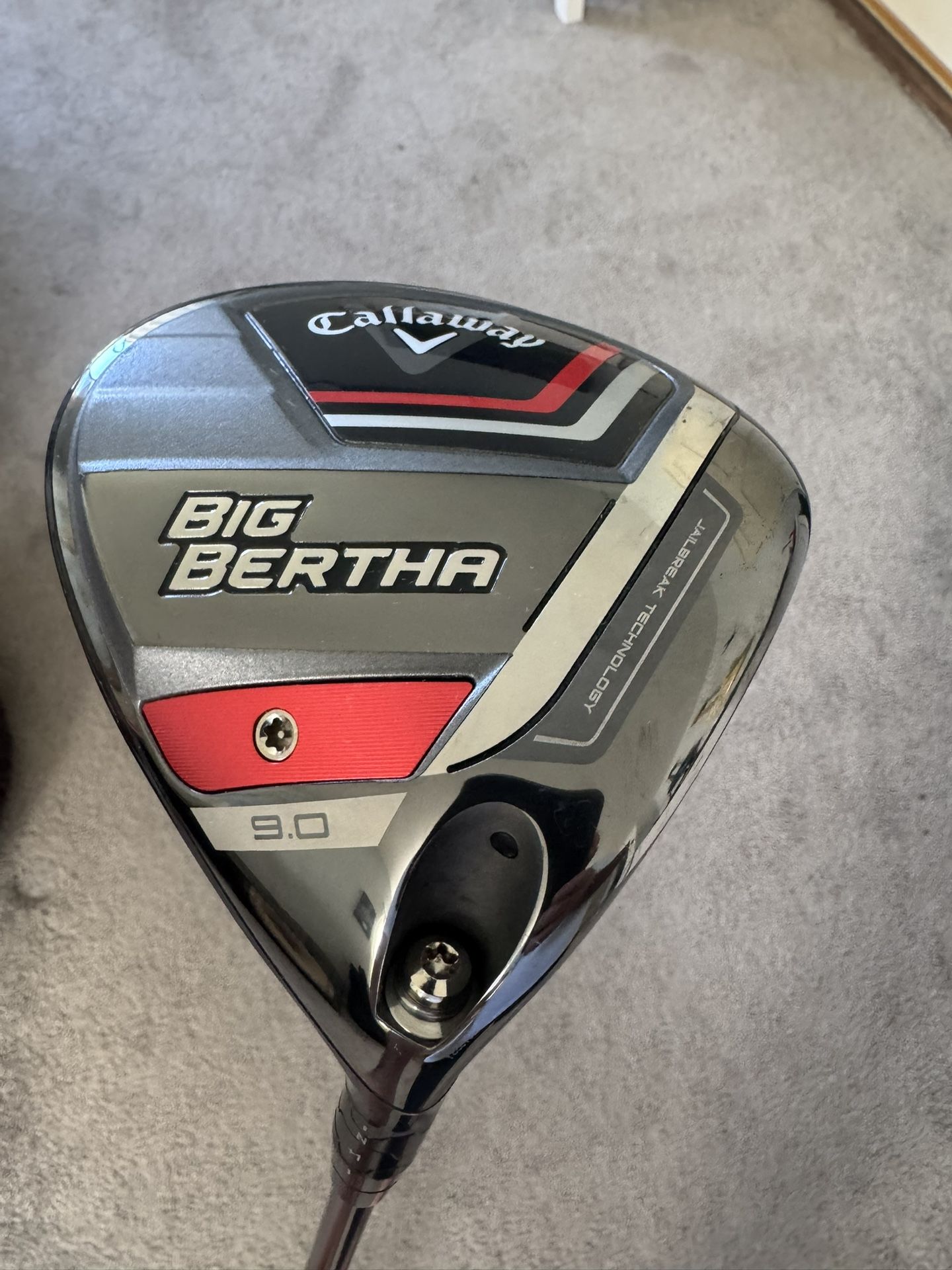 Callaway Big Bertha 23 - 9 Degree Driver stiff Shaft