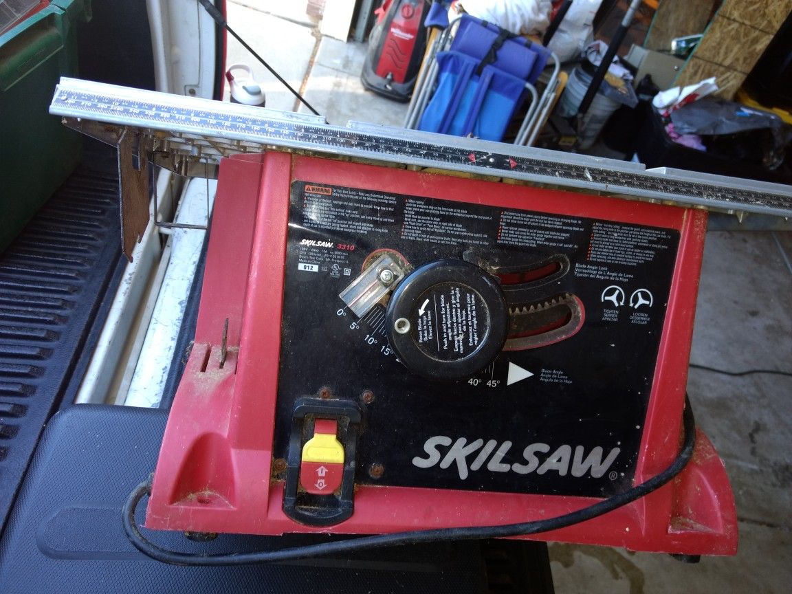 ***Skilsaw Table Saw***$45