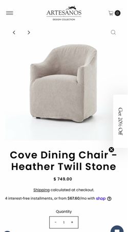 Fourhands Dining chairs set of 4