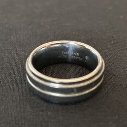 Swiss Tungsten Ring  Atop*