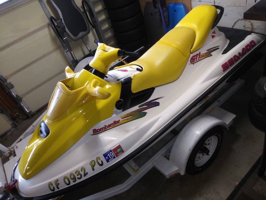 1998 SEADOO 3 SEATER GTI FOR TRADE for Sale in Murrieta, CA OfferUp