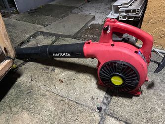 Craftsman blower runs great