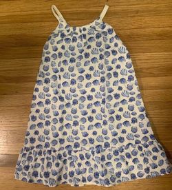 Janie&jack kids size 5 seashell dress In very good condition