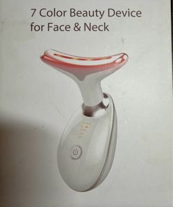 Red Light Therapy for Face, 7 Color LED Facial Light Therapy Wand for Skin Care
