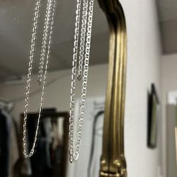 2 Cadenas 925 Steering Silver $60 Por Las 2 