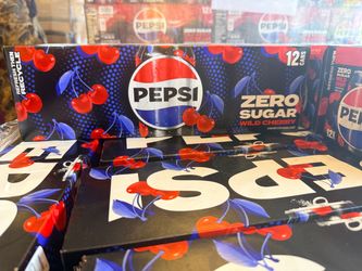 Pepsi Zero Sugar Wild Cherry 12-Pack